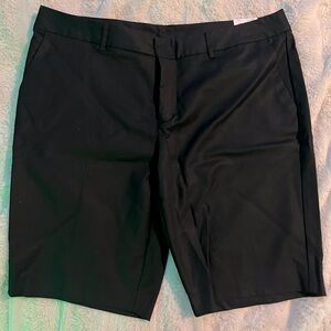 Black Dress Shorts Size 16.